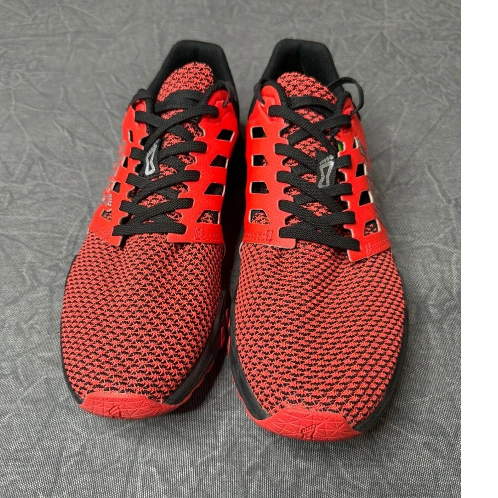 Inov-8 Sneakers Womens 9 All Train 215 Knit Red Black Cross-Training Athletic